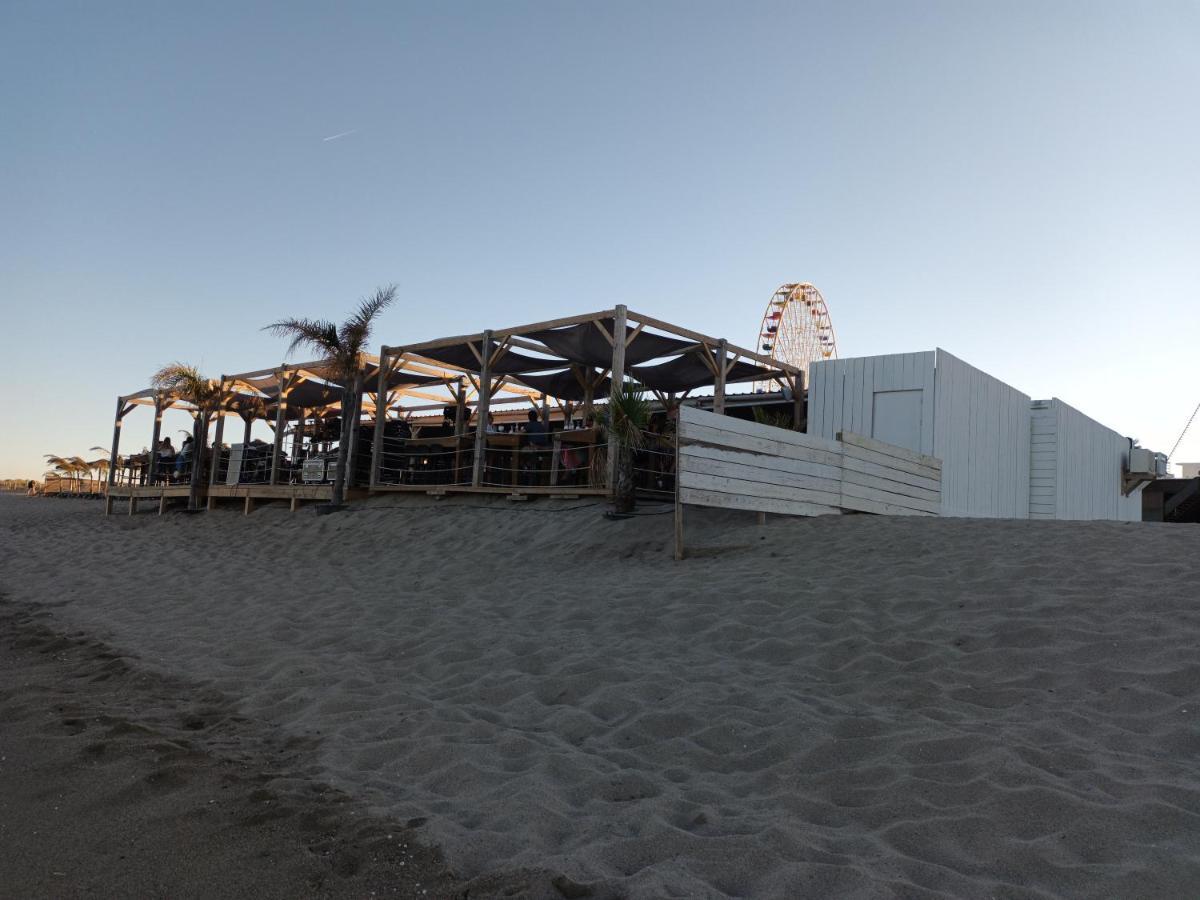 Le Victoria'S Beach Barcares - Parking Prive - Direct Plage - 5 Minutes A Pied Du Lydia - 3 Personnes Le Barcarès Exterior foto